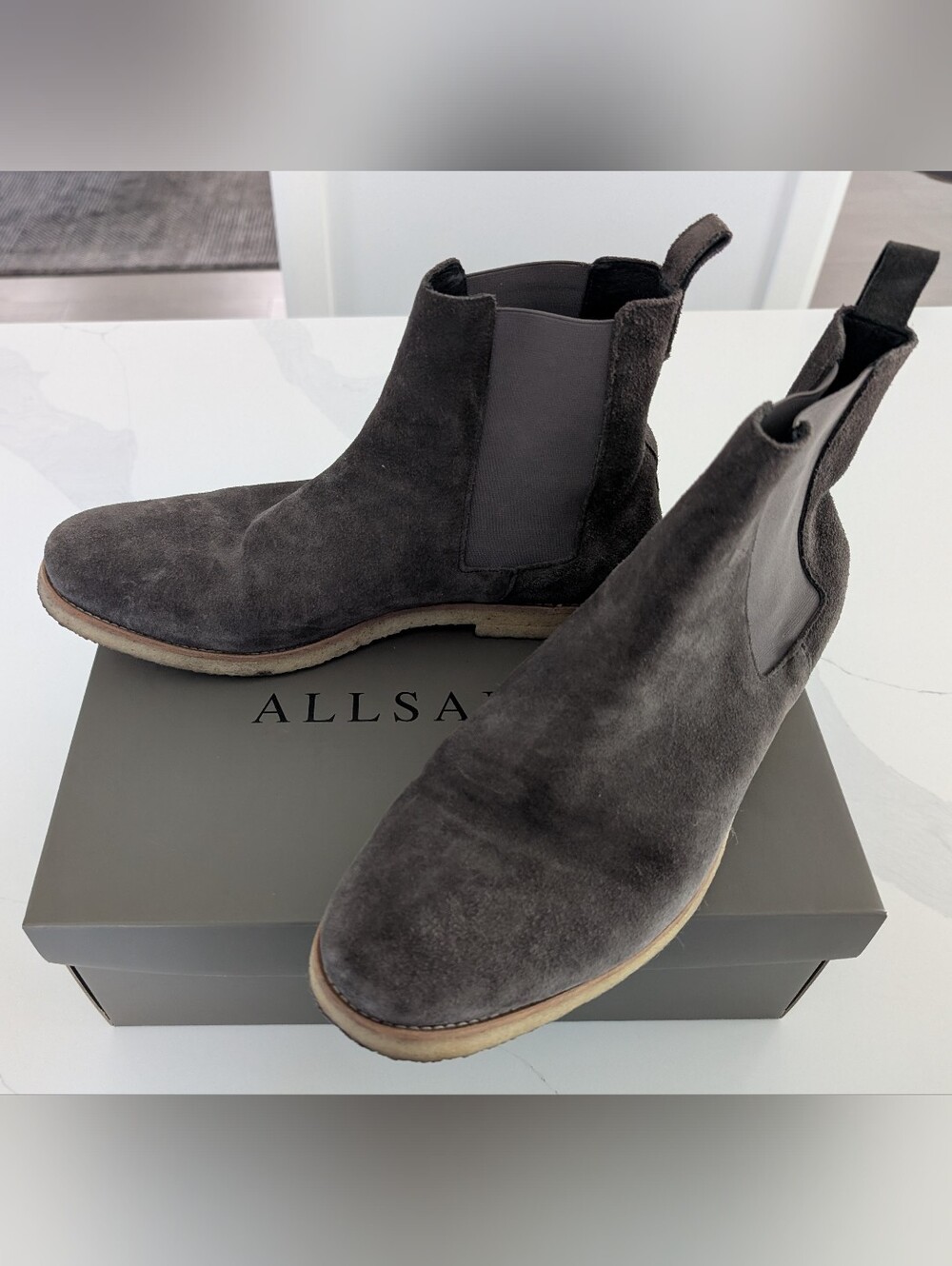 AllSaints Rhett Suede Boots